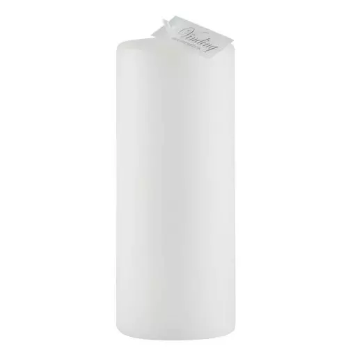 Bloklys 6x20 cm - Hvid