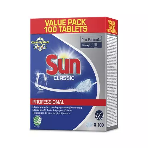 Sun opvasketabs - 100 stk 
