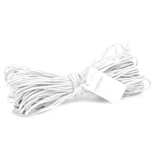 Vivant Bomuldssnor 20m - Hvid