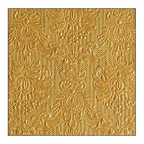Ambiente kaffeserviet 25x25cm 3-lags 15stk - Elegance Gold
