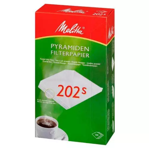 Kaffefilter 202s pyramide 100stk 