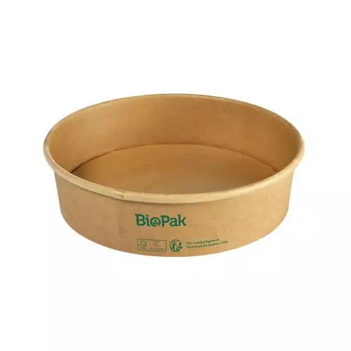 Duni BioPak Ronda Bowl Natur 900ml - 50stk
