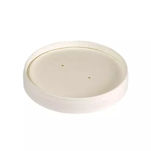 Duni BioPak Ronda Låg Hvid 480ml - 25stk