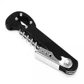 Tjenerproptrækker 14cm med folieskærer