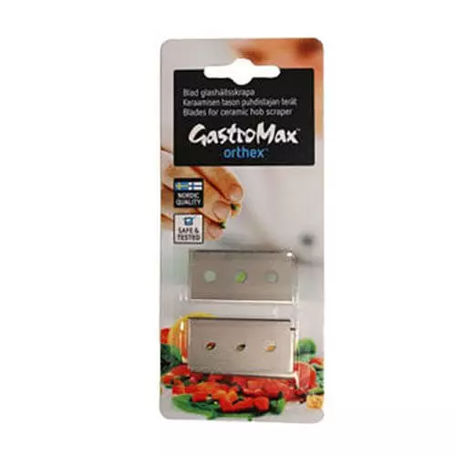 4 udskiftelige blade til glaskeramisk renser