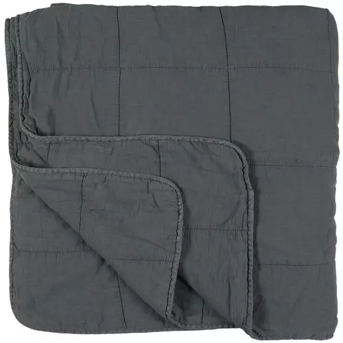 Quilt sengetæppe dobbelt - Histoical Blue