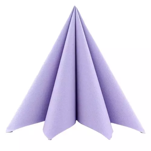 Sovie Stofligende Serviet 40x40cm 12stk – Lilla