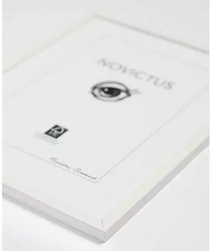 Billedramme Egetræ - Hvidmalet A3