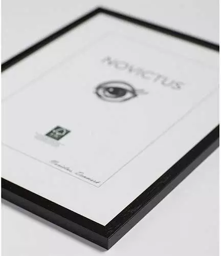 Billedramme 30x40 Egetræ - Sortmalet