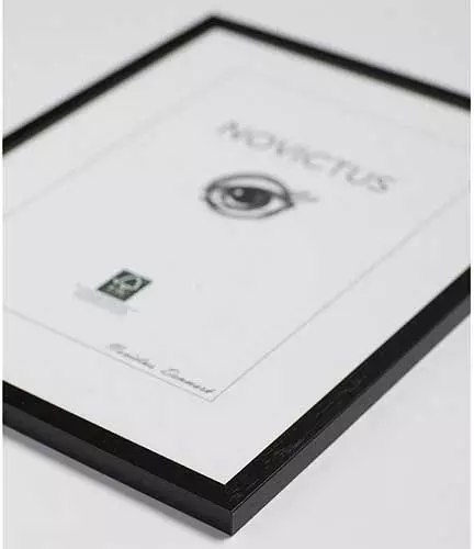 Billedramme Egetræ - Sortmalet 50x70