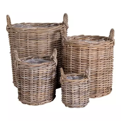 Kurve Caor Rattan - 4stk