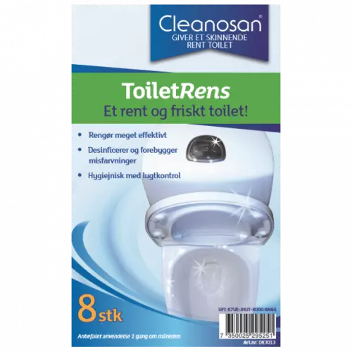 Cleanosan tabs - Toiletrens 
