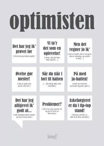 Dialægt kort - Optimisten