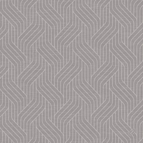 Dunisoft Stofligende Middagsserviet 60stk - Woven Granitgrå