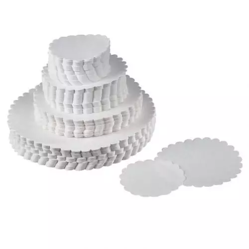 Fadpapir Ø18 cm - 500 stk - rund