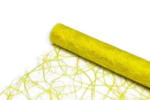 Sizoweb bordløber - 30 cm x 25 meter - Gul