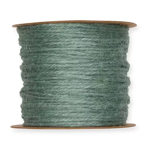 Jutesnor 50m - Opal grøn