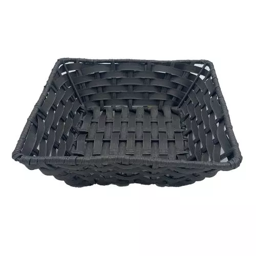 Brødkurv Firkantet grå - 18x18cm