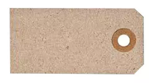 Manilla 25stk Genbrugspapir - 10x5cm