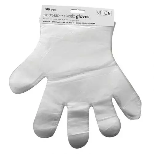Plasthandsker - 100stk