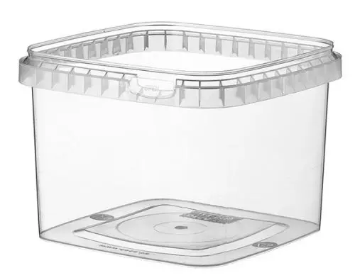 Stabelbar opbevaringsboks i plast 3L