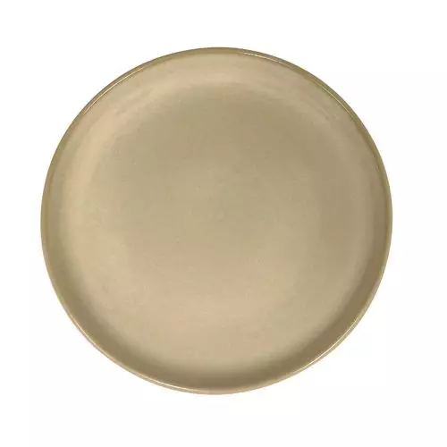 Stentøj Tallerken 22cm - Sand