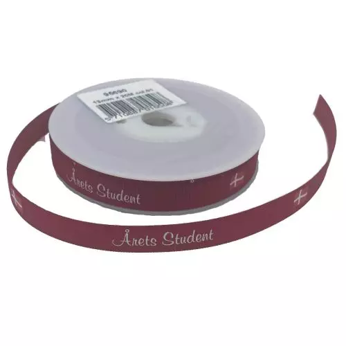 Bånd Årets Student 20m - Rød