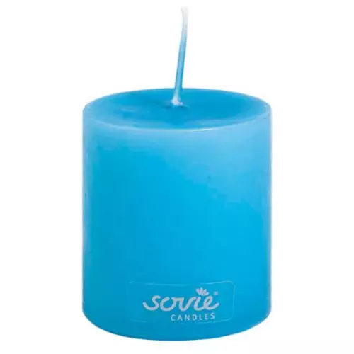 Bloklys Aquablå 5x6