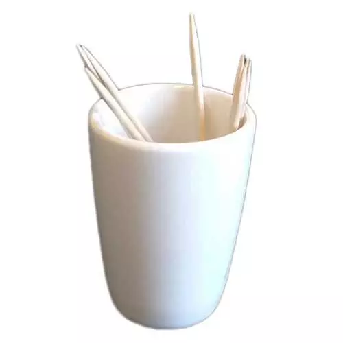 Tandstikholder - porcelæn