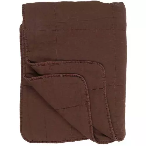 Ib Laursen Quilt Tæppe - Nutmeg