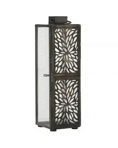 Lanterne t/fyrfadslys - 7x23cm