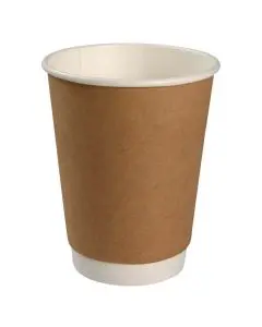 Kaffebæger Nexterday Double Wall 36cl Brun - 25stk