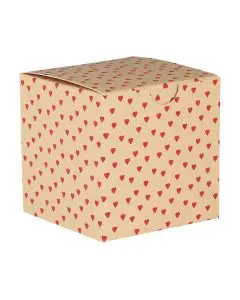 Klodsbundspose røde hjerter