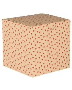 Klodsbundspose røde hjerter