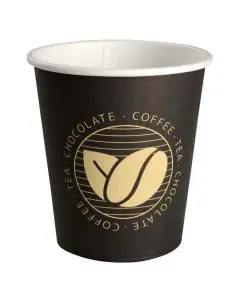 Kaffebæger Beans 20cl Sort - 50stk