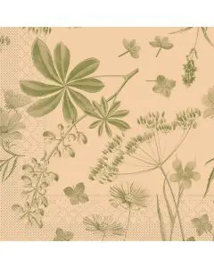 Mank Middagsserviet 3-lags 100stk - Opus Flora