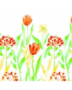 Mank Stofligende Middagsserviet 50stk - Selma