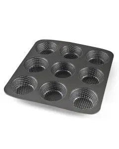 Blomsterbergs Bolleform 32x30x3,2cm Carbonstål