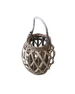 Lanterne grå Ø21cm H20cm