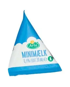 Kaffemælk Mini mælk 20ml i brik 0,4%