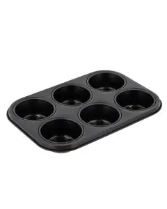 Blomsterbergs Muffinform 6 huller - Stål