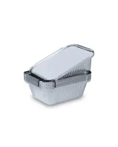 Alubakke m/låg 500 ml - 10stk