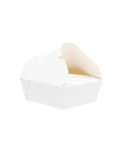 Kinaæske 250ml 50stk - Hvid