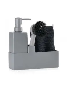 Zone Opvaskesæt 4 dele - Grå