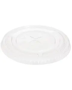 Duni EcoEcho Fladt låg m/kryds til rPET-glas - 50stk