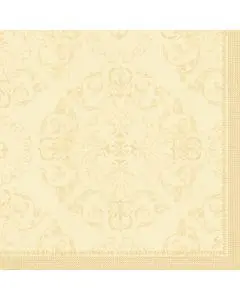 Dunilin Stofligende Middagsserviet 45stk - Opulent Creme