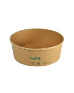 Duni BioPak Ronda Bowl Natur 1300ml - 25stk