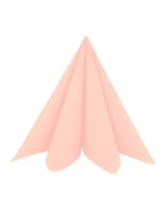 Dunisoft Stofligende Middagsserviet 60stk - Mellow Rose