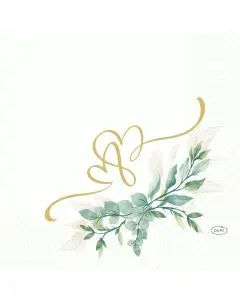 Duni Frokostserviet 3-lags 50stk - Love Hearts