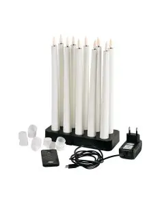 Duni LED stagelys 10stk - Varm Hvid